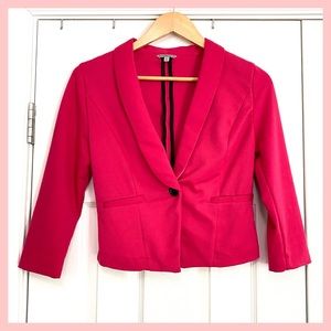 Charlotte Russe Hot Pink Stretchy Blazer